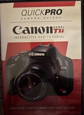 Canon Rebel T1i Instructional DVD by QuickPro Camera Guides