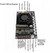 TPA3255 Digital Amplifier Board Module 315Wx2 HIFI Stereo Power Amplifier Module