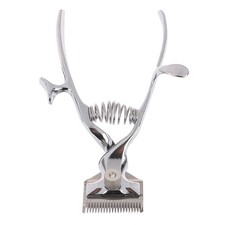Manual Low Noise Hair Clipper Vintage Barber Hand Clipper Portable Hair Trimming
