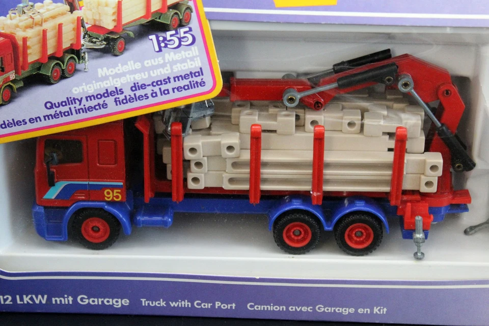 SIKU 3812 Super Série LKW Et Siku 3515 - Mercedes SK Avec Remorque OVP - Photo 2/4