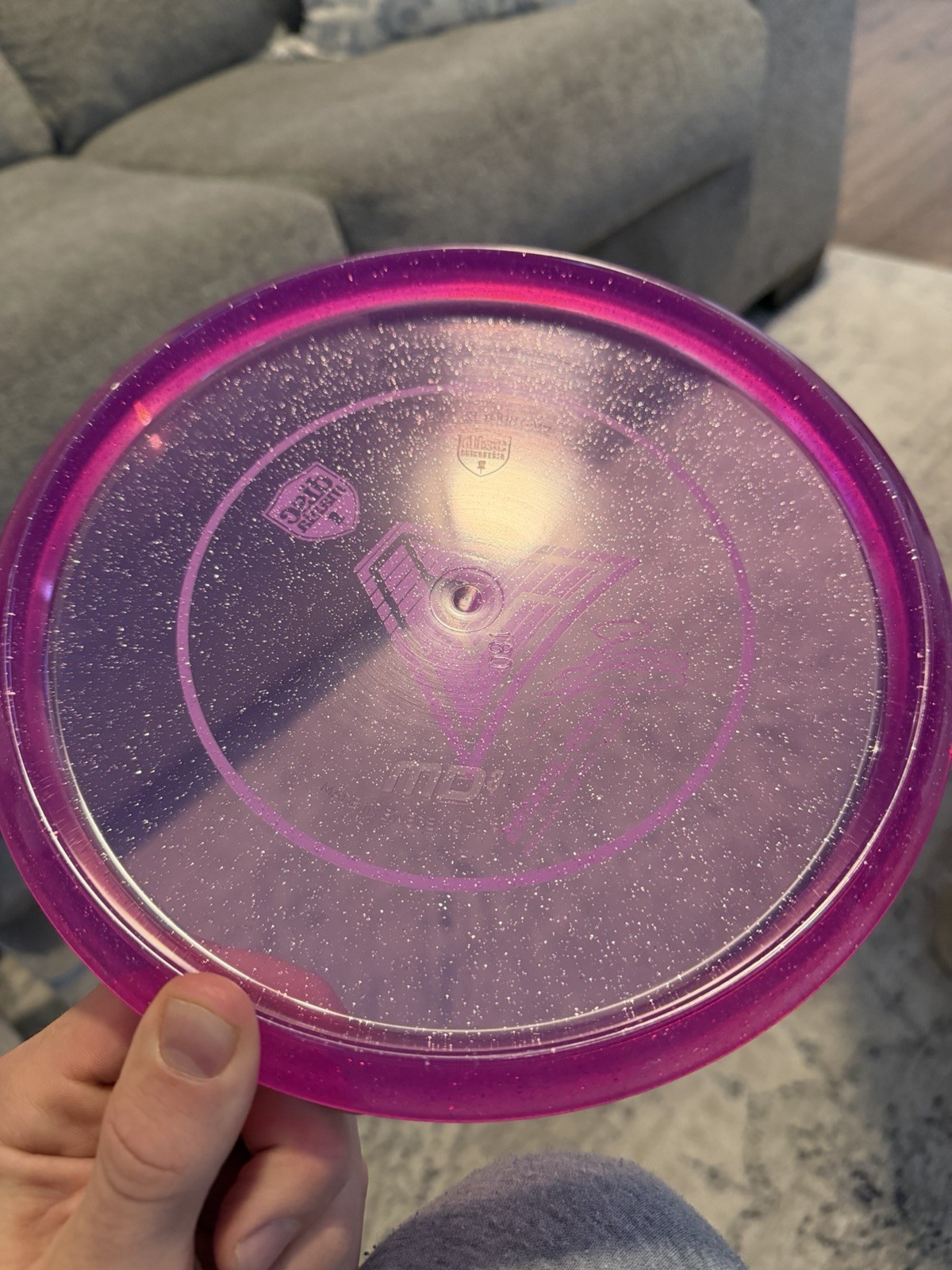 Discmania Metal Flake C-Line MD3 Flat & RARE Avery Jenkins Stamp Heavy Sparkle