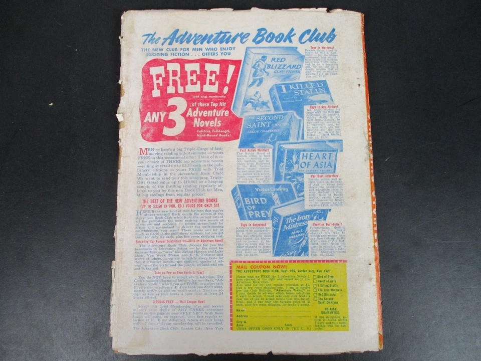 Startling Stories Magazine September 1952 Vol 27 No 2 Big Planet Jack Vance Foto 2 de 4