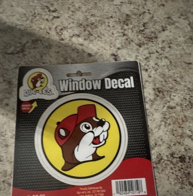 NEW Buc-ee s Window Decal   Bucee s Logo with Bonus Logo Decal