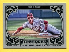 2013 Topps Gypsy Queen Sliding Stars SS-MT Mike Trout