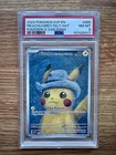 2023 Pokemon Van Gogh Pikachu with Grey Felt Hat SVP 085 PSA 8 Promo