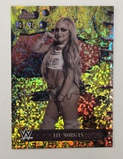 2025 Topps Chrome WWE Cactus Jack Liv Morgan Yellow Mini Diamonds /75