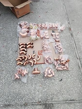 LOT OF (98) VIEGA PROPRESS FITTINGS Elbows", 1-1/2" AND MORE TEE READ 