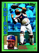 2012 Topps Archives Gold Foil Carlos Santana #168