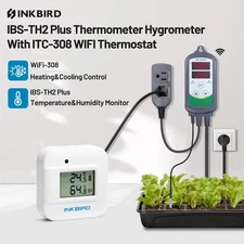 WiFi Thermostat Heating Cooling Temperature Controller Seeded Started Greenhouse