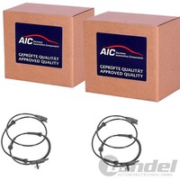 2X AIC ABS-SENSOREN Raddrehzal Vorne Beidseitig Passend FÜR CitroËN C6 Peugeot