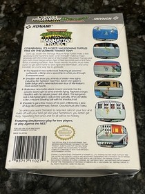 Teenage Mutant Ninja Turtles III: Manhattan Project (NES Nintendo) Working + Box