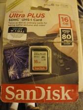SanDisk Ultra 16GB Class 10 - SDHC Memory Card - SDSDUNS-016G-GN3IN