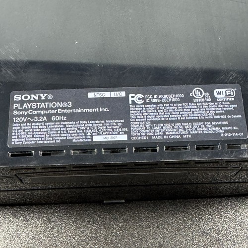 Sony PlayStation 3 PS3 Console CECHE01 Backwards Compatible W/ Controllers - Picture 16 of 23