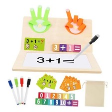 Number Blocks Toys for Kids Wooden Montessori Toys for 3 4 Years Old Boy Girl