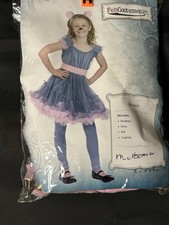 Girl's Cute Grey Mouse Dress Costume SIZE M