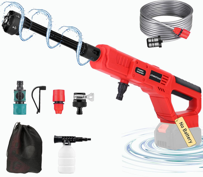 #ad Cordless Pressure Washer for Milwaukee 18V Battery 700 PSI Portable Handheld Pow $148.31