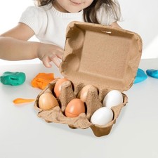 Jouets en bois pour œufs de Pâques, jouets de cuisine pour enfants,