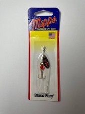 Mepps Black Fury Fishing Lure #5 1/12 oz Blac...