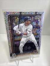 2025 Topps Series 1 Celebration Justyn-Henry Malloy RC Silver Confetti Foilboard