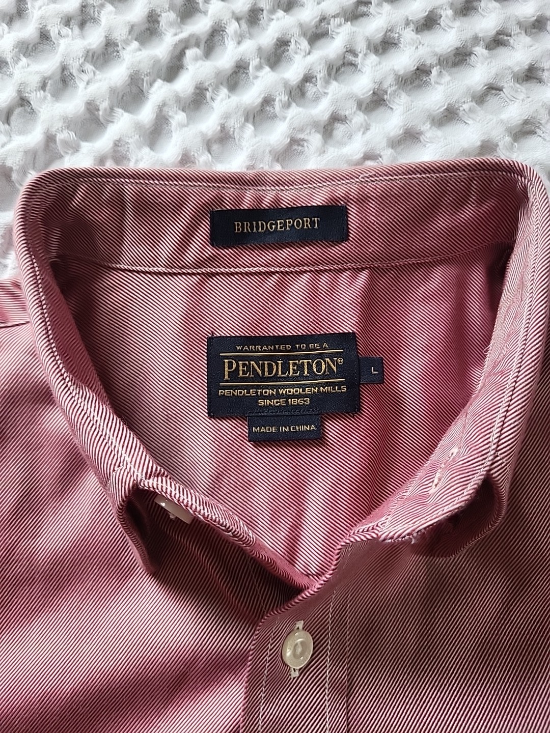 Pendleton Bridgeport Button Down Long Sleeve Shir… - image 2