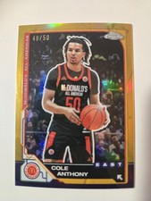 2025 McDonald's All-Americans  Cole Anthony /50