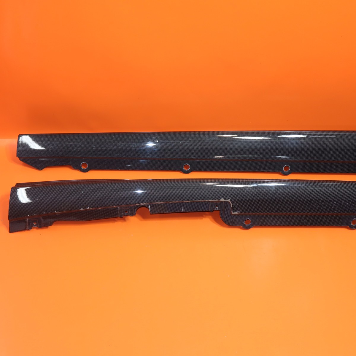 FERRARI 296 GTB GTS ROCKER MOLDING LEFT RIGHT 2022-2025 CARBON FIBER AFTERMARKET