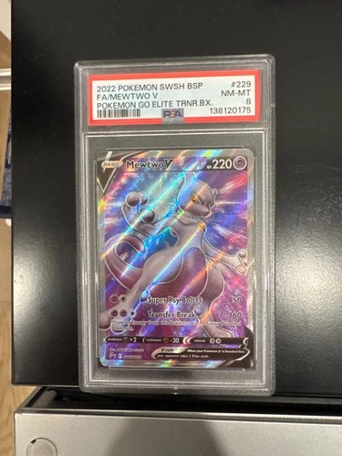Mewtwo V SWSH229 SWSH: Sword & Shield Promo Cards Holo PSA 8