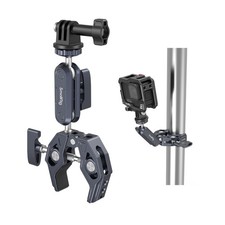 Camera Mount Clamp, Ballhead Magic Arm and Adapter for Gopro, Camera Monitor ...