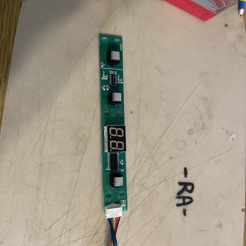 TRAMONTINA WINE COOLER CONTROL BOARD 6 7/8 X 1 PART # 80901/102 (RA) 9 ...