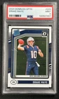 DRAKE MAYE PSA 9 2024 PANINI DONRUSS OPTIC #229 RATED ROOKIE PATRIOTS 7497