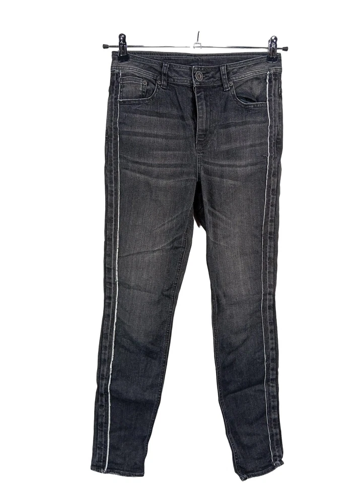 CHEVIGNON Vaquero pitillo Mujeres Vaquero Talla EU 36 azul-blanco look casual - Imagen 4 de 4