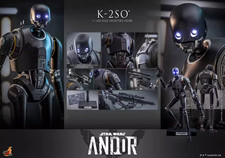 New Hot Toys TMS156 Star Wars: Andor - K-2SO 1/6 Action Figure in stock