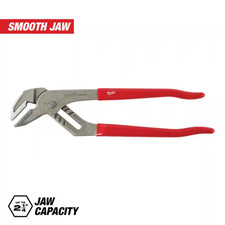 12 In. Dipped Grip Smooth Jaw Tongue Groove Pliers
