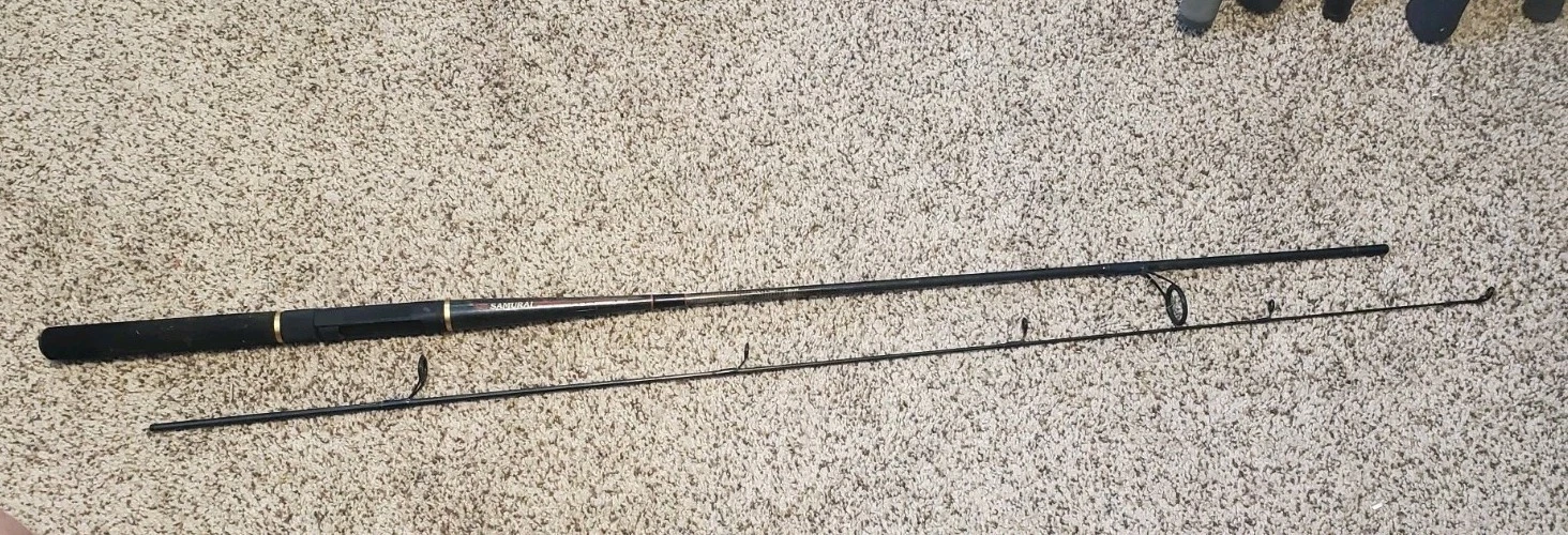 Daiwa Samurai Spinning Fishing Rod 6'6" Medium Light Action 2 Piece