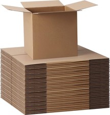 40 Pack Corrugated Cardboard Shipping Boxes Mailing Packing Boxes Multiple Sizes