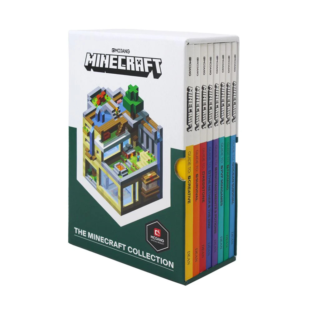 The Official Minecraft Guide Collection 8-Book Box Set by Mojang  U | Minecraft