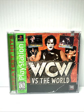 WCW vs. The World (Sony PlayStation 1, 1997, PS1) Complete Greatest Hits 