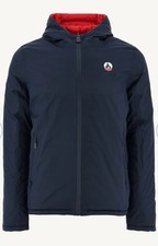Doudoune réversible à capuche Jott Bergen Marine/Rouge XL