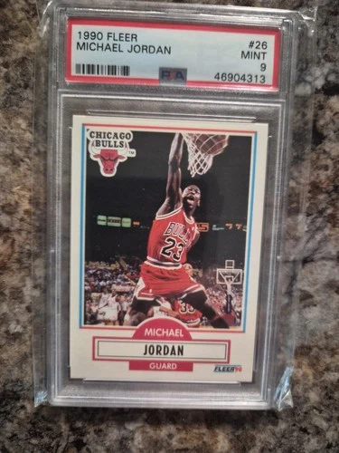 Michael Jordan 1990 Fleer #26 PSA 9 MINT