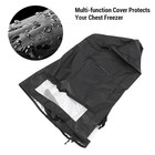 Chest Freezer Cover Oxford Durable Zippered Protection For Outdoor Use Excellent