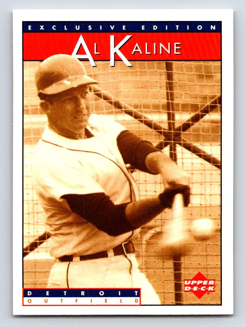 1995 Upper Deck Sonic Heroes of Baseball #16 Al Kaline