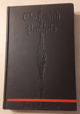 The Jewish Prophets Harry L. Comins 1st First Edition 1936 Judaica Vintage Book