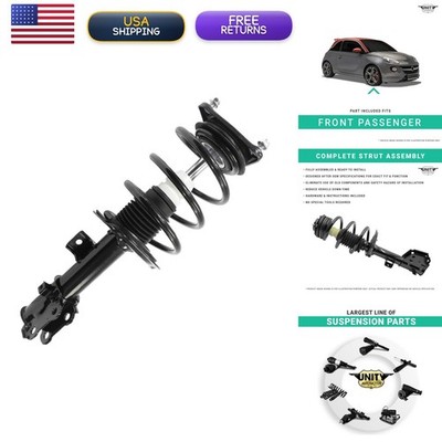 UNITY AUTOMOTIVE 11188 Front Right Complete Strut Assembly 2014-2017 Kia Forte
