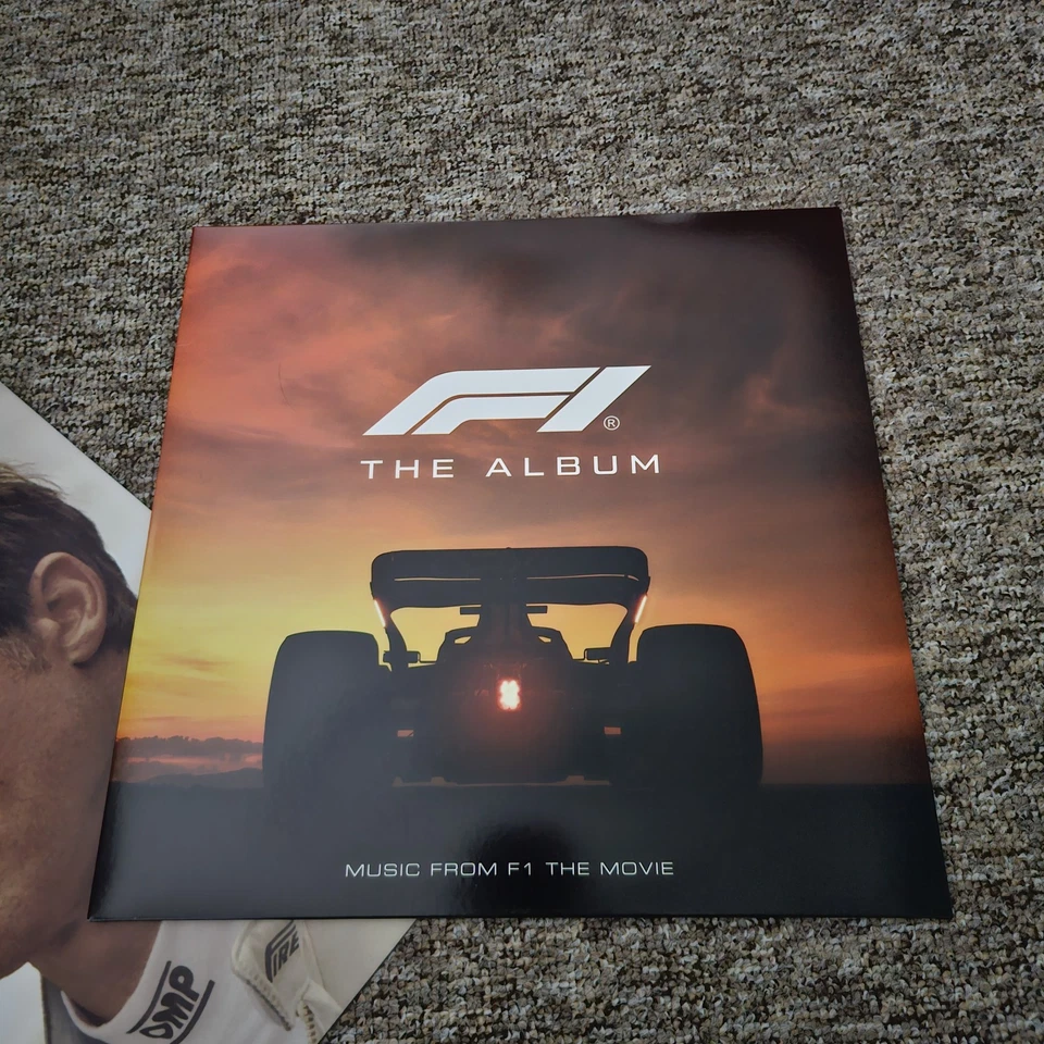 F1: The Album - Movie Soundtrack (2025) Liquid Oil Filled Effect Vinyl - Image 4 of 4