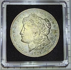 1921 Morgan Silver Dollar $1 Business Strike Philadelphia No Mint Mark 0.9 Fine