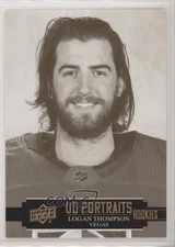2021-22 Upper Deck Series 2 UD Portraits Rookies Logan Thompson #P-60 Rookie RC