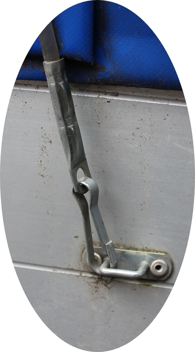 4 X Seilendverschluss Mit Simplexhaken Für 6 Mm Expanderseil Planenseil Seil - Foto 5