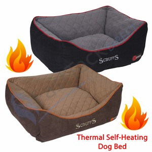 self heating dog bed