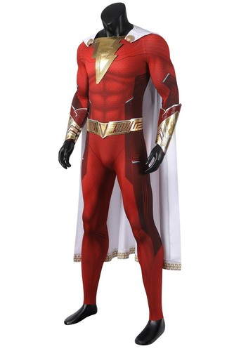 Fury Gods Billy Batson Uniform Full Set Cosplay Costume Halloween - Picture 2 of 8