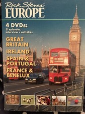 Rick Steve  s Europe 4-dvds 21 Episodes Great Britain Ireland Spain France